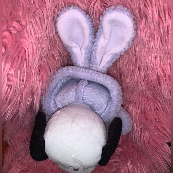 Vintage SNOOPY Easter Bunny Plush - Hallmark 2004 - Picture 3 of 5